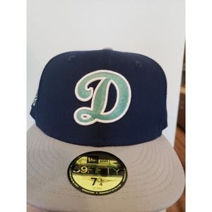 Los Angeles Dodgers Hat Cap 40th Anniversary Blue 59Fifty Size 7 1/4 New Era